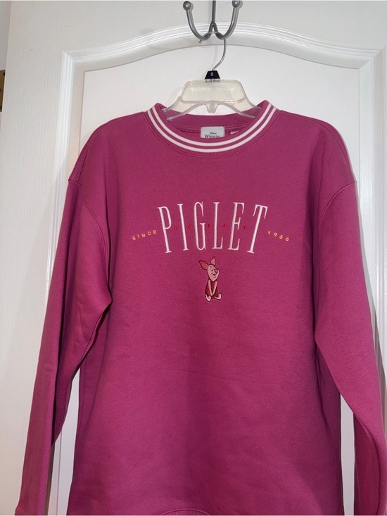Disney Tops - Disney Winnie the Pooh Magenta Crewneck Sweatshirt